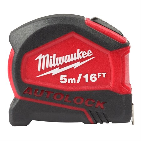 Milwaukee Tool 5m/16' Compact Auto Lock Tape Measure 48-22-6817